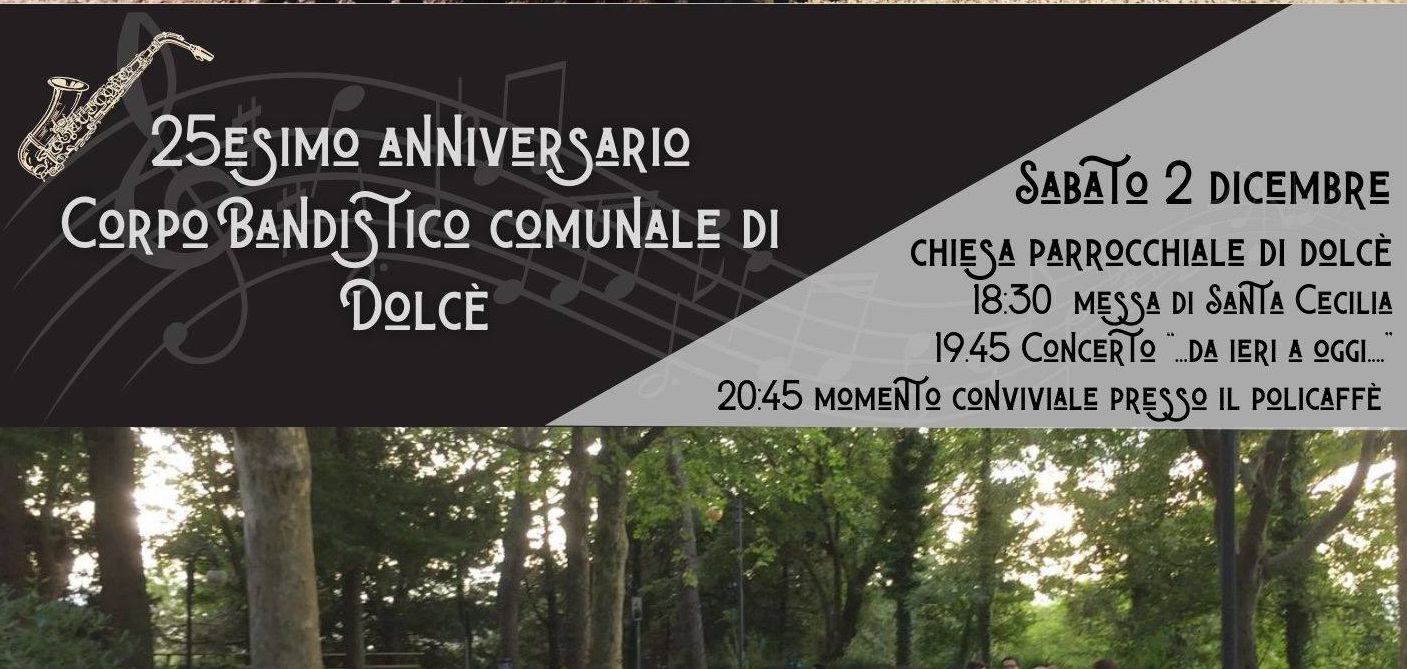 25° Anniversario del Corpo Bandistico Comunale di Dolcè