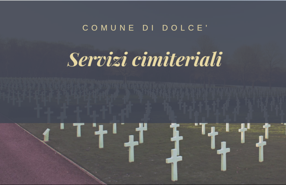 Esumazioni ordinarie presso il cimitero di Dolcé